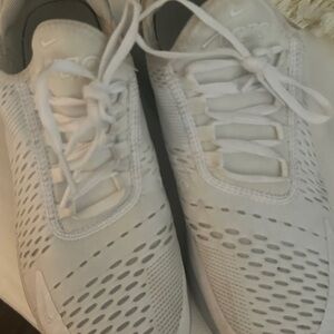 Nike Kids White Mesh Sneakers